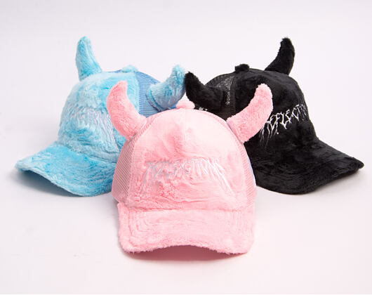 Kappe Reflection Luxury Horny Cap - Pink Horns