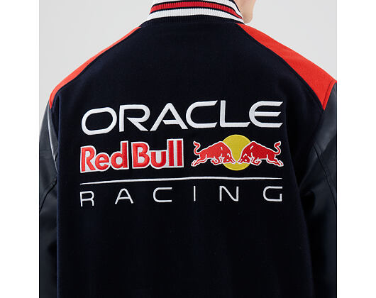 Jacke New Era - F1 Wordmark Varsity Jacket - RED BULL F1 - Navy Blue