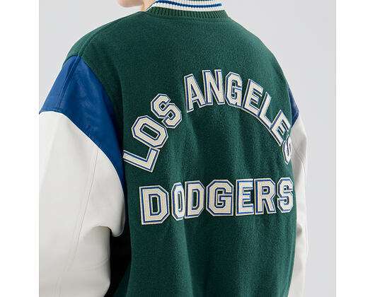 Jacke New Era - MLB Varsity Jacket - LA Dodgers - Cilantro Green