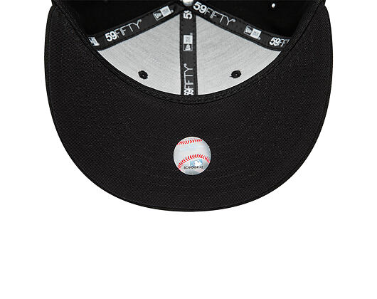 Kappe New Era - MLB Black on Black 59FIFTY - Atlanta Braves - Black