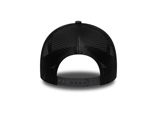 Kappe New Era - Faux Suede 9FORTY A-Frame Trucker - ASTON VILLA FC - Graphite