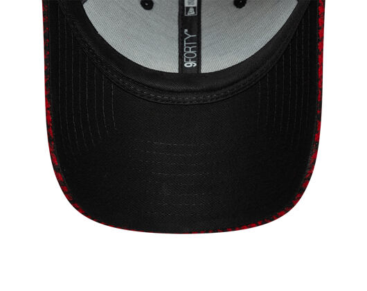 Kappe New Era - Houndstooth 9FORTY - AC MILAN - Black