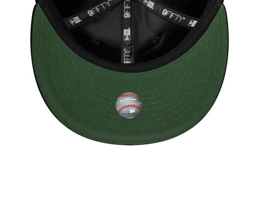 Kappe New Era - MLB IMAGE DROP Heritage 9FIFTY Retro Crown - Atlanta Braves - Black