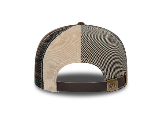 Kappe New Era - MLB IMAGE DROP Patchwork 9FIFTY Retro Crown - NY Yankees - Brown