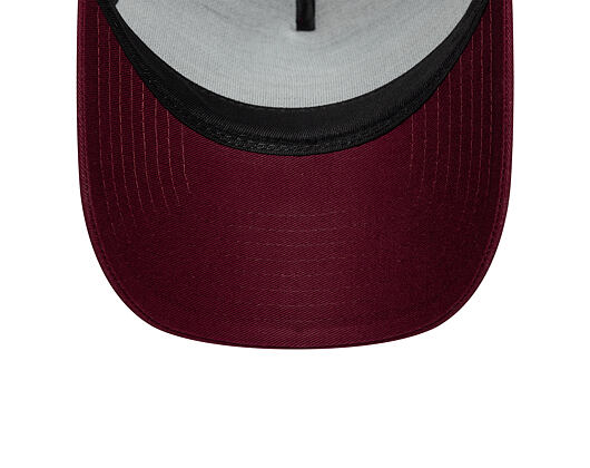 Kappe New Era - F1 Seasonal 9FORTY A-Frame Trucker - Visa Cash App RB - Burgundy