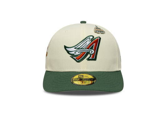 Kappe New Era - MLB Cooperstown Pin 59FIFTY - Anaheim Angels - Cilantro Green / Cream