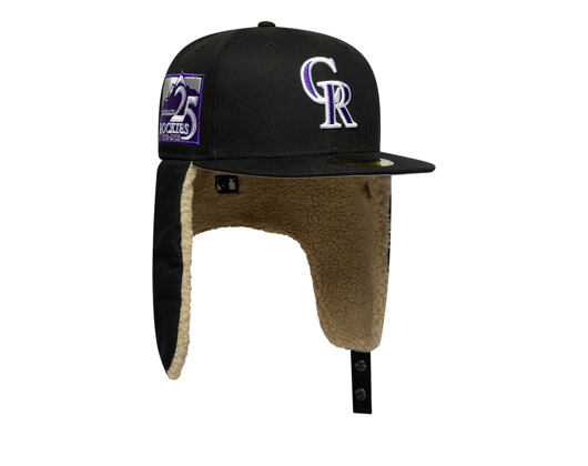 Kappe New Era - MLB World Series Cooperstown Dog-Ear 59FIFTY - Colorado Rockies - Black