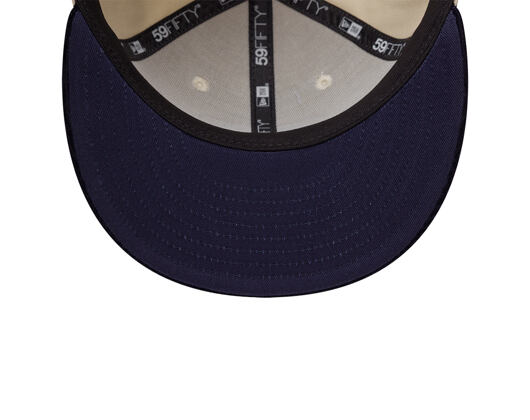 Kappe New Era - Branded Patch Cord 59FIFTY - Cream / Navy
