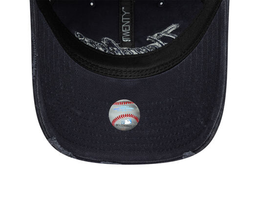 Kappe New Era - MLB Distressed Wordmark 9TWENTY - NY Yankees - Navy