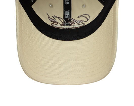 Damen Kappe New Era - Branded Cafe Slogan 9TWENTY - Cream / Deep Auburn