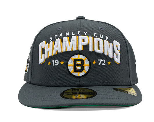 Kappe New Era - NHL 2026 Champion VC 59FIFTY - Boston Bruins - Graphite