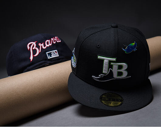 Kappe New Era - MLB IMAGE DROP 59FIFTY - Tampa Bay Rays - Black