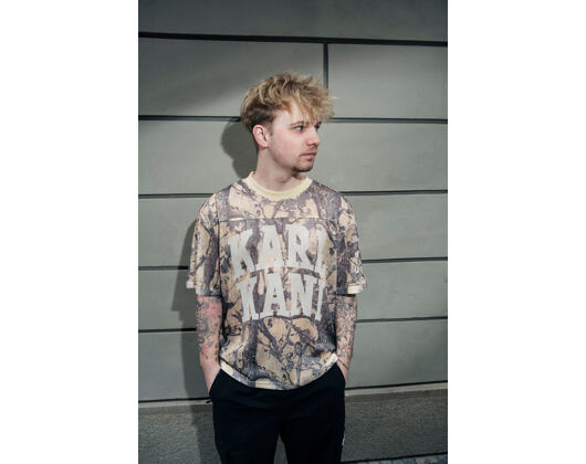 Trikot Karl Kani - Heritage Wood Camo Mesh Boxy Jersey
