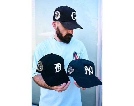 Kappe New Era - MLB Retro Cord Cooperstown 19TWENTY - Detroit Tigers - Black