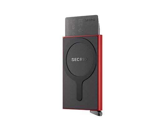Kartenetui Secrid - Cardprotector Fluted for Magsafe Premium - Red