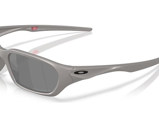 Sonnenbrille Oakley - Prizm Black Polarized - Titanium/Silver