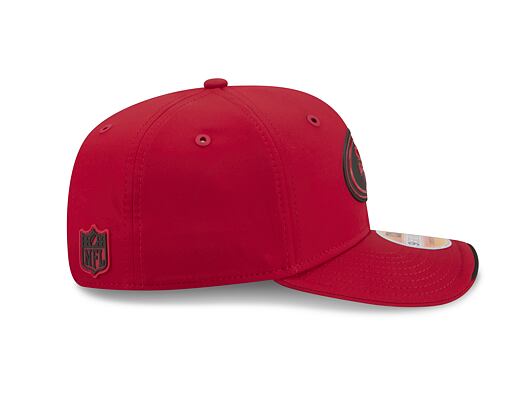 Kappe New Era - NFL 2026 Sideline 9SEVENTY Stretch-Snap - San Francisco 49ers - Team Color