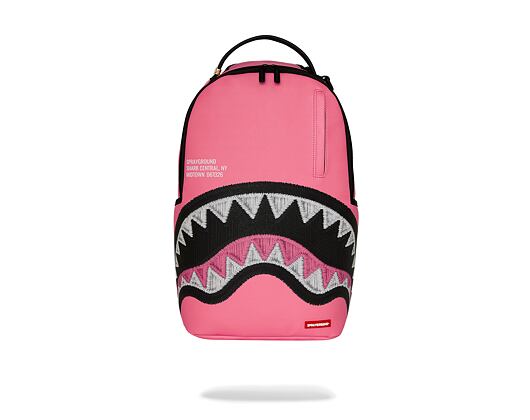 Rucksack Sprayground - Shark Central Pink Embroidered Shark Backpack