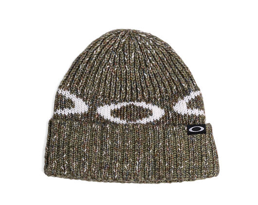 Mütze Oakley - W. Ellipse Ribbed Beanie - Faded Green