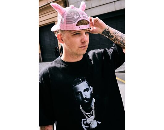 Kappe Reflection Luxury Horny Cap - Pink Horns