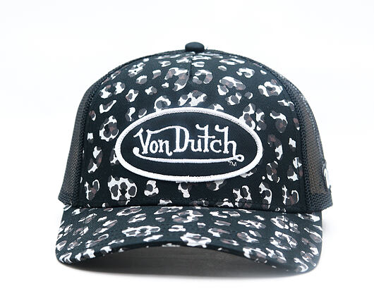 Damen Kappe Von Dutch - Baseball - Silver Leopard Foil - Camo