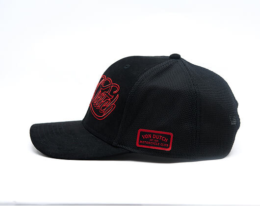 Kappe Von Dutch - Semi Curve - Embroidery Premium - Black