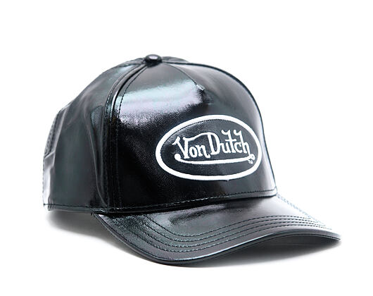 Damen Kappe Von Dutch - Baseball - Vinyl Patch - Black