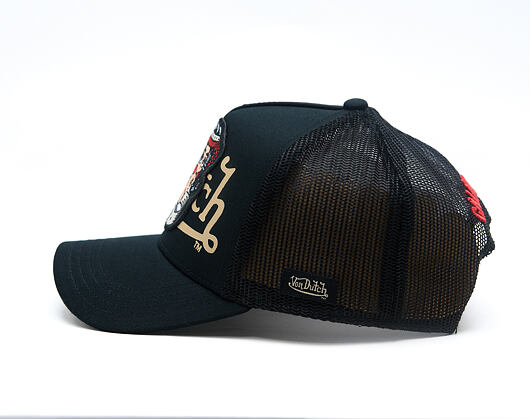 Kappe Von Dutch - Trucker - Love Patch - Black