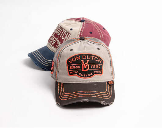 Kappe Von Dutch - Baseball - Embroidery - White / Navy