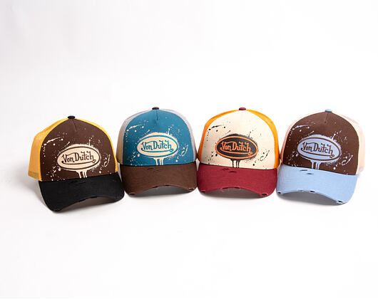Kappe Von Dutch - Baseball - Print & Embroidery - Red / Yellow