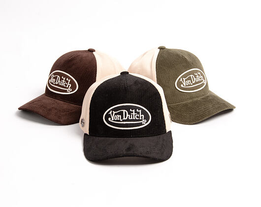 Kappe Von Dutch - Baseball - Corduroy Patch Premium - Black
