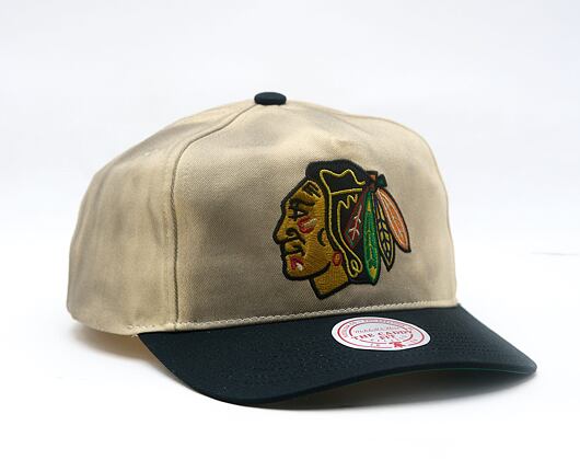 Kappe Mitchell & Ness - NHL Retro Roots Deadstock - Chicago Blackhawks - Cream