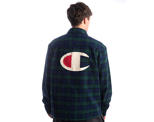 Hemd Champion - Green/Navy Shirt