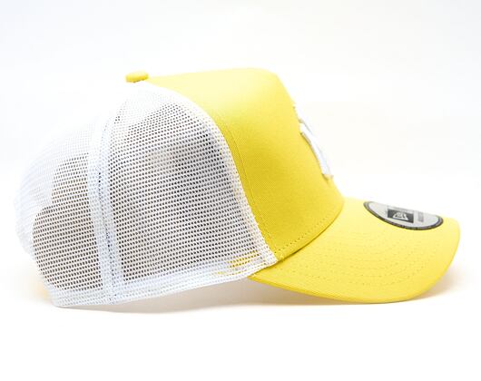 Kappe New Era - MLB Essential 9FORTY A-Frame Trucker - NY Yankees - Yellow / White