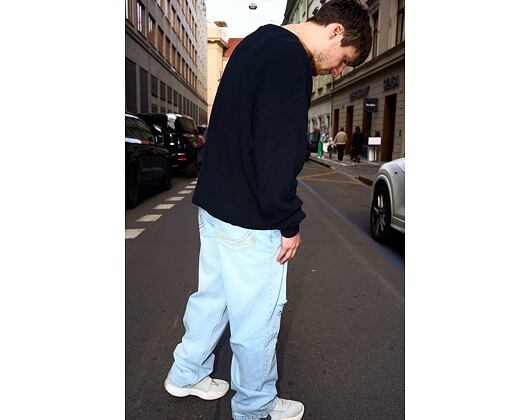 Pullover Karl Kani - KK Script Knit Oversized Crew - Black