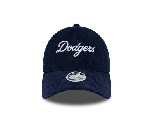 Damen Kappe New Era - MLB Cord Script 9TWENTY - LA Dodgers - Navy / White