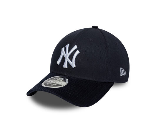 Kappe New Era - MLB Cord Visor 9FORTY M-CROWN - NY Yankees - Navy