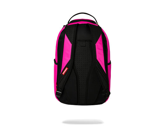 Rucksack Sprayground - Shark Central White Stencil Shark Pink Nylon Backpack