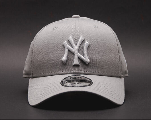 Kappe New Era - MLB Essential 9FORTY - NY Yankees - Gray / White