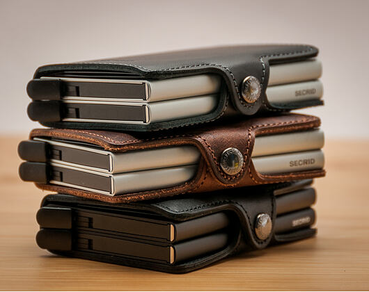 Geldbörse Secrid Twinwallet Original Black