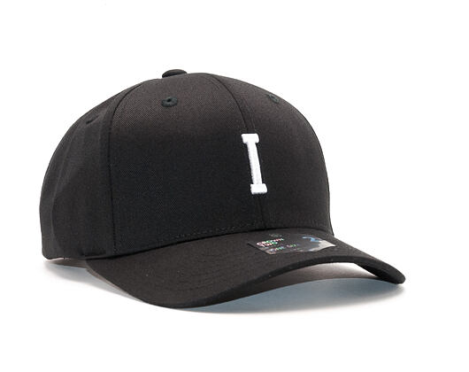 Kappe State of WOW ALPHABET - India Baseball Cap Crown 2 Black/White Strapback