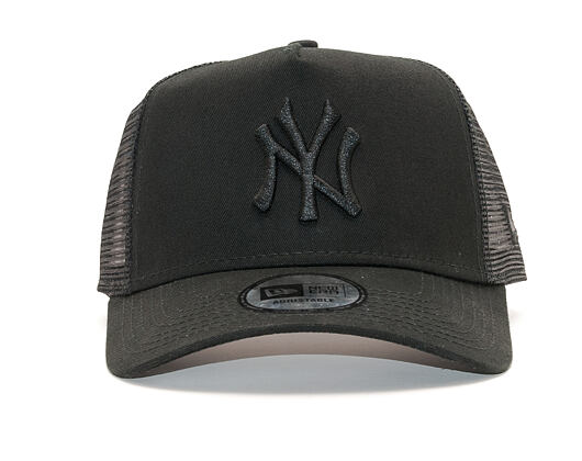 Kappe New Era - MLB Clean 9FORTY Trucker - NY Yankees - Black