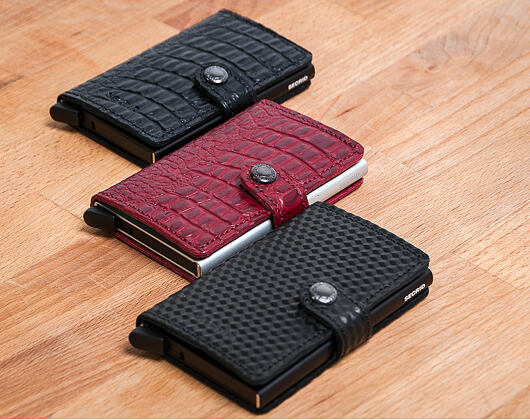 Geldbörse Secrid Miniwallet Nile Black