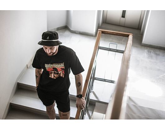 Hut Kangol Stripe Lahinch Black