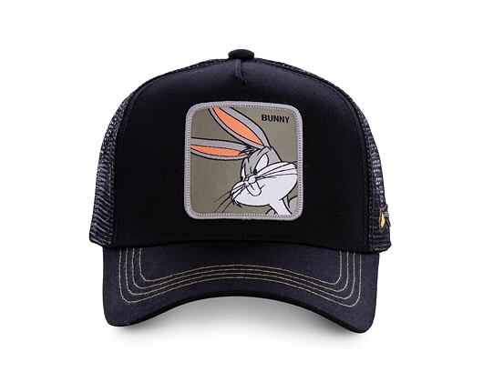 Kappe Capslab - Trucker Looney Tunes - Bugs Bunny - Schwarz