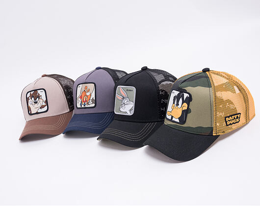 Kappe Capslab - Trucker Looney Tunes - Daffy Duck v.3 Trucker Camo / Yellow