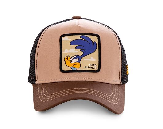 Kappe Capslab - Trucker Looney Tunes - The Roadrunner v.2 Trucker Sand / Brown