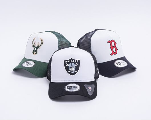 Kappe New Era - NFL Color Block 9FORTY Trucker - Oakland Raiders - Team Color