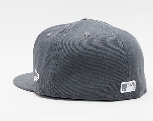 Kappe New Era - MLB Basic 59FIFTY - NY Yankees - Gray / White