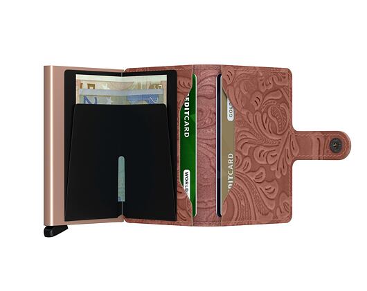 Geldbörse Secrid Miniwallet Ornament Rose
